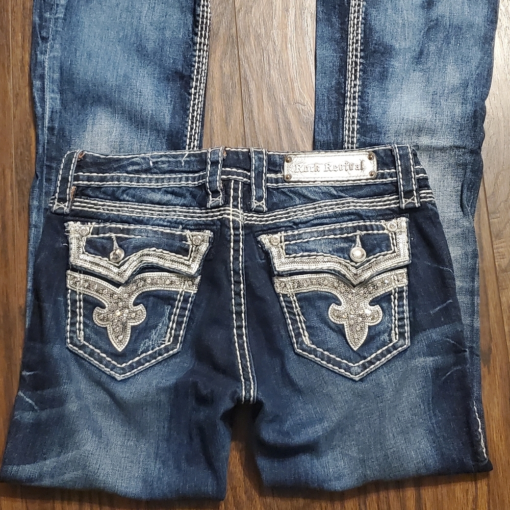 Rock Revival Kai Bootcut Jeans
